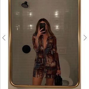 Brand new button down dress